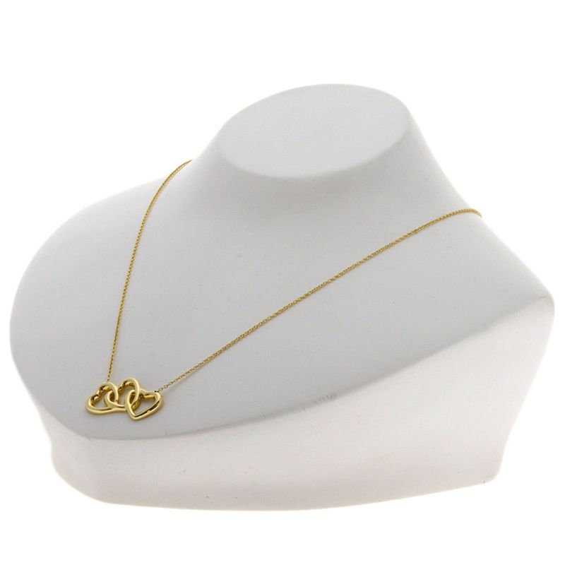 Tiffany & Co Triple Heart Necklace 18k Yellow Gold