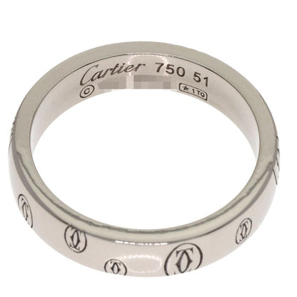 Cartier Happy Birthday 51 Ring 18k White Gold