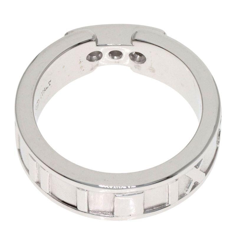Tiffany & Co Atlas Diamond Ring 18k White Gold