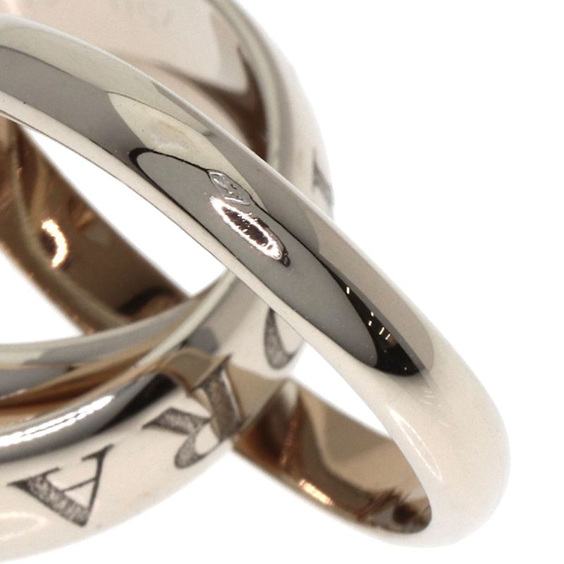Cartier Trinity Christmas Limited 49 Ring 18k White Gold