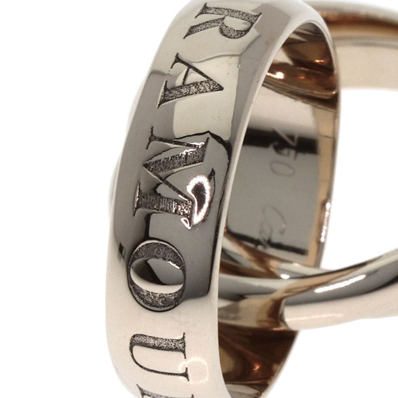 Cartier Trinity Christmas Limited 49 Ring 18k White Gold