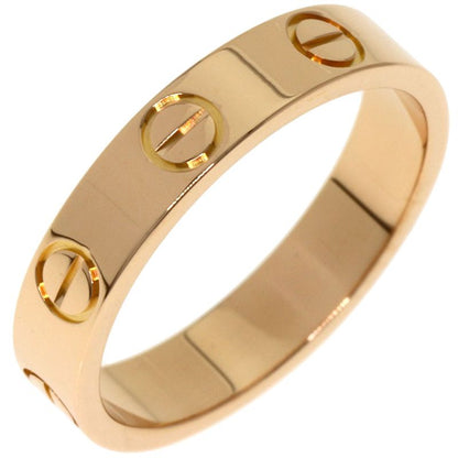 Cartier Mini Love Ring 48 18k Pink Gold