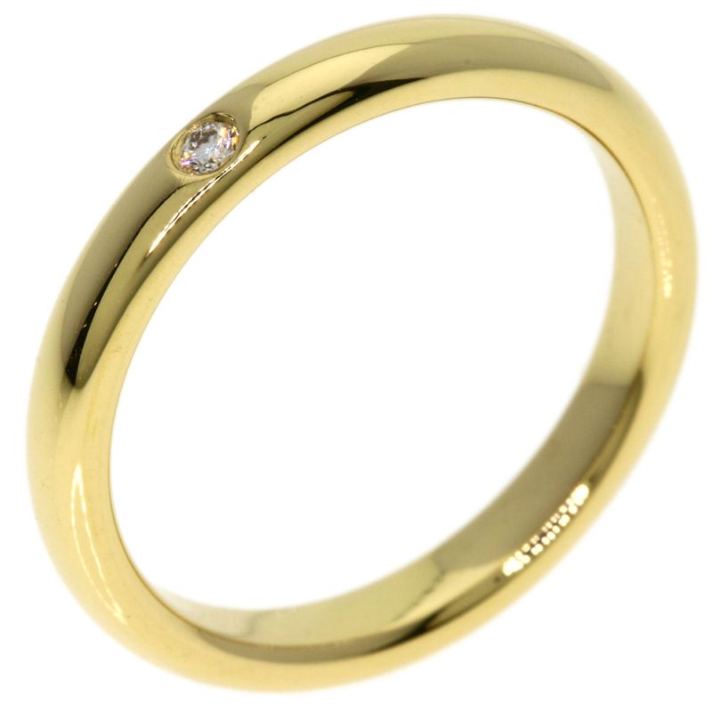 Tiffany & Co Wedding Diamond Ring 18k Yellow Gold