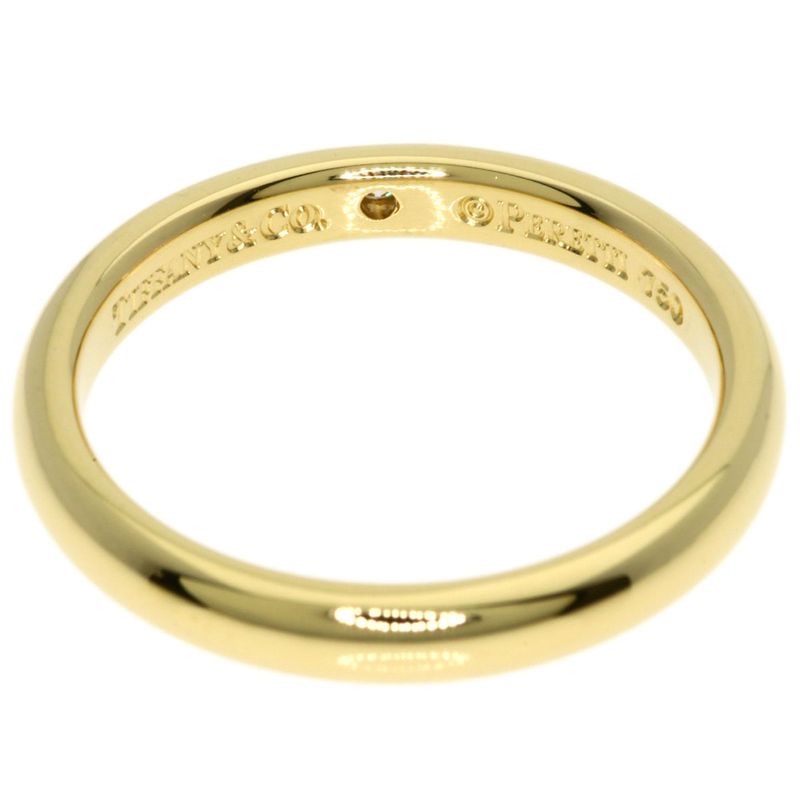 Tiffany & Co Wedding Diamond Ring 18k Yellow Gold