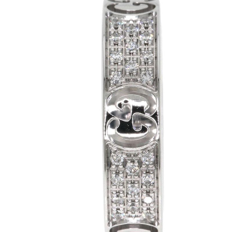 Gucci Icon Full Diamond Ring 18k White Gold