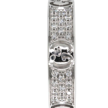 Gucci Icon Full Diamond Ring 18k White Gold