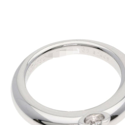 Cartier C Diamond 53 Ring 18k White Gold