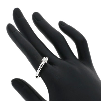 Cartier C Diamond 53 Ring 18k White Gold