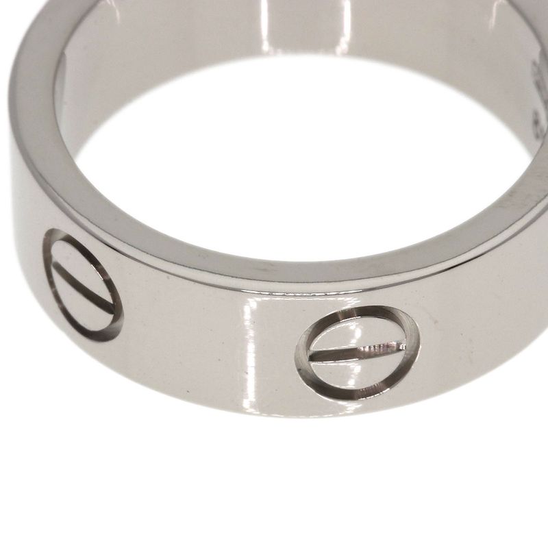 Cartier Love Ring 49 18k White Gold