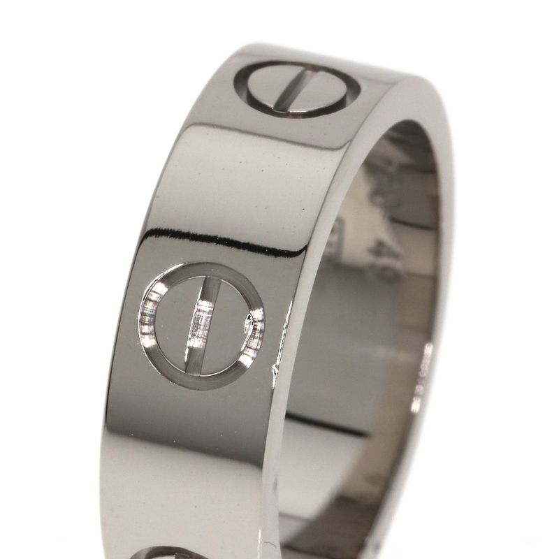 Cartier Love Ring 49 18k White Gold