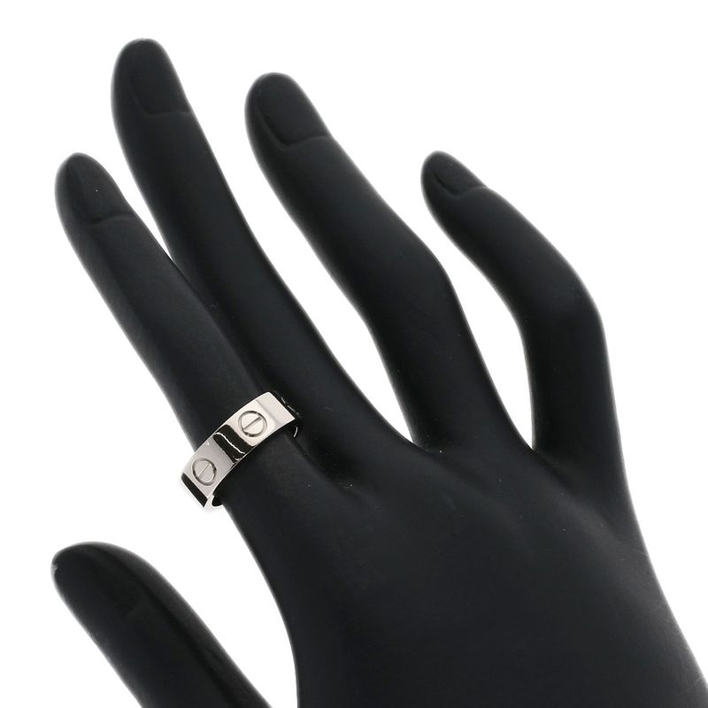 Cartier Love Ring 49 18k White Gold