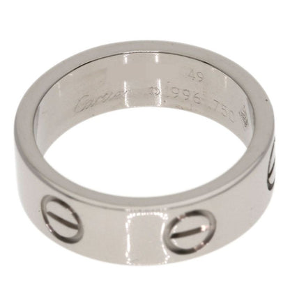 Cartier Love Ring 49 18k White Gold
