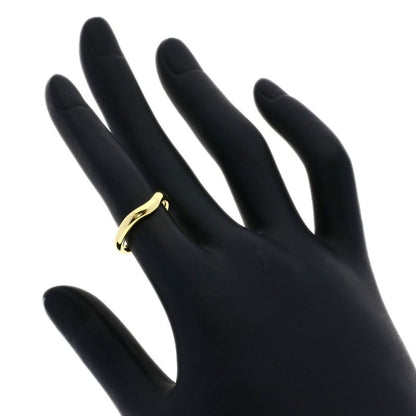Tiffany & Co T Cube Band Ring 18k Yellow Gold