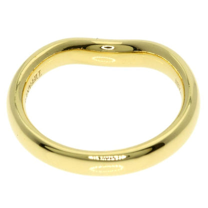 Tiffany & Co T Cube Band Ring 18k Yellow Gold