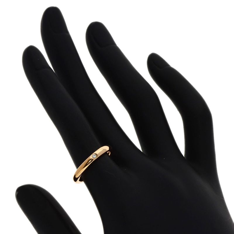Tiffany & Co Wedding Diamond Ring 18k Pink Gold