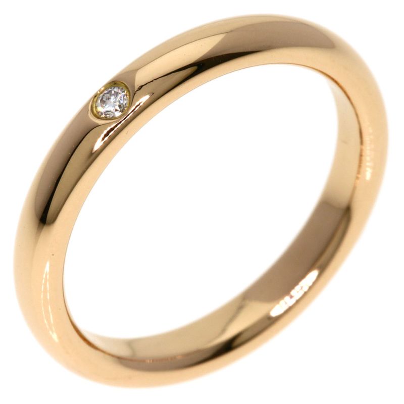 Tiffany & Co Wedding Diamond Ring 18k Pink Gold