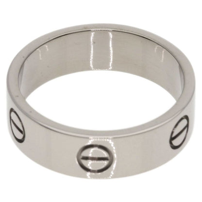 Cartier Love Ring 58 18k White Gold