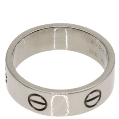 Cartier Love Ring 58 18k White Gold