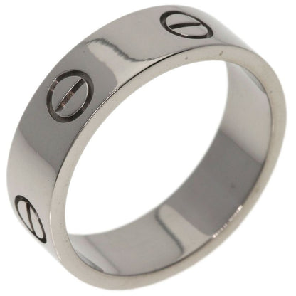 Cartier Love Ring 58 18k White Gold