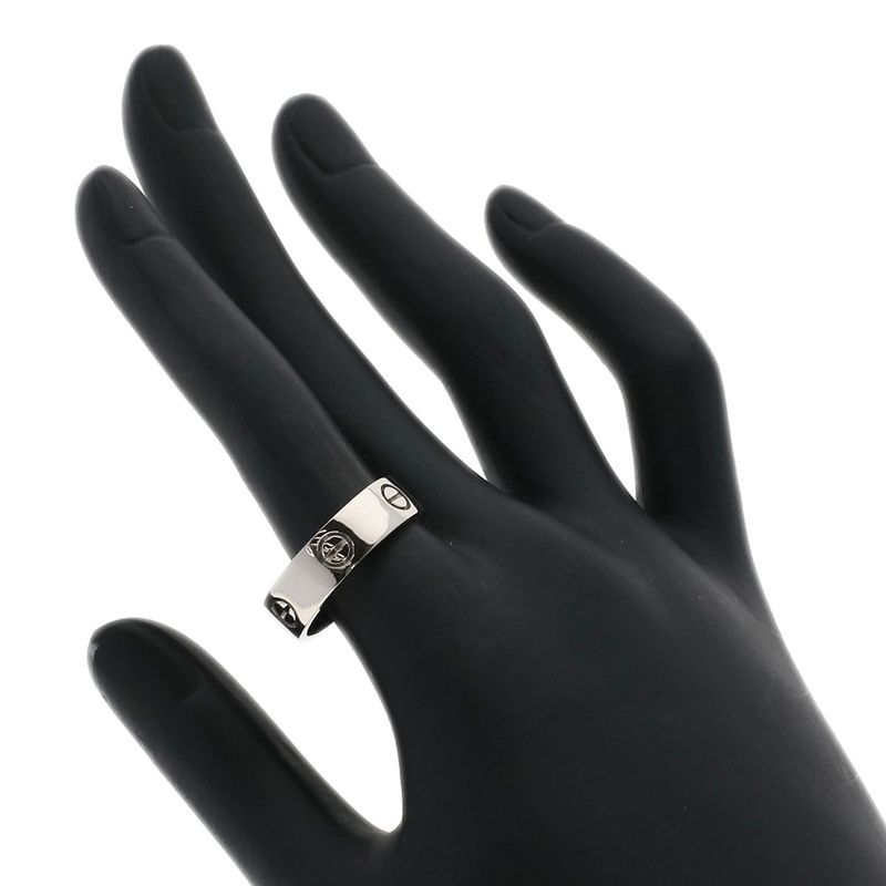 Cartier Love Ring 58 18k White Gold