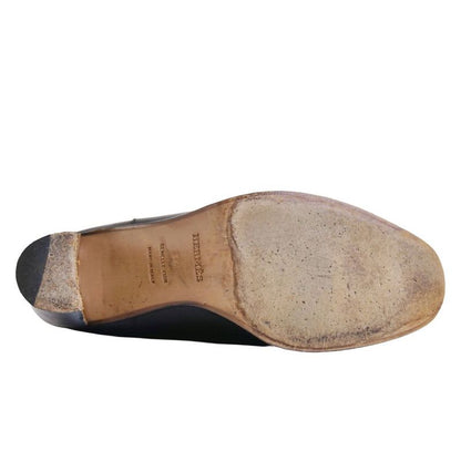 Hermes Boots Long Leather Heels Shoes