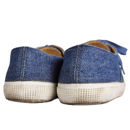 Chanel Vintage Sneakers Low Cut Denim Cocoma