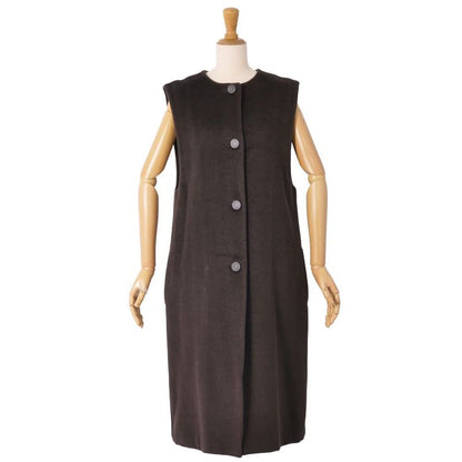 Hermes Coat Vest Long Gilet Sleeveless