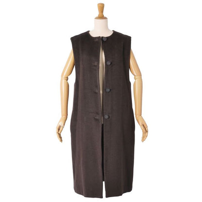 Hermes Coat Vest Long Gilet Sleeveless