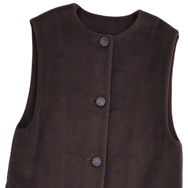 Hermes Coat Vest Long Gilet Sleeveless