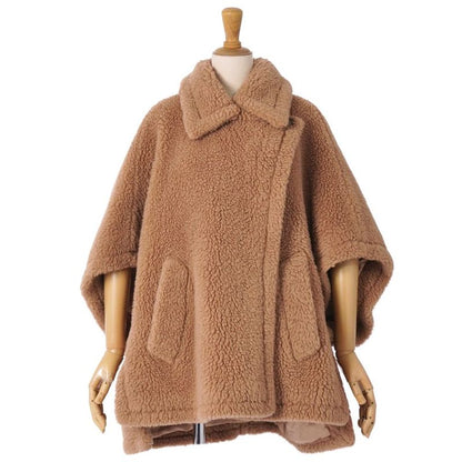 Max Mara Coat White Tag Teddy Bear