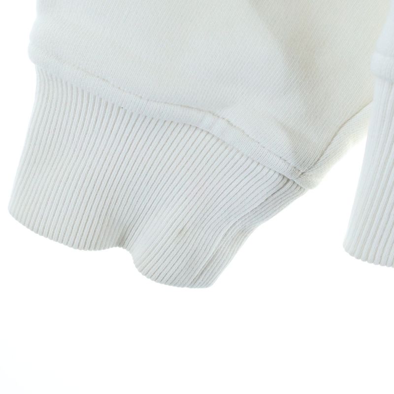 Louis Vuitton Patch Pocket Half Zip Pullover Hoodie White Kvr Sweater