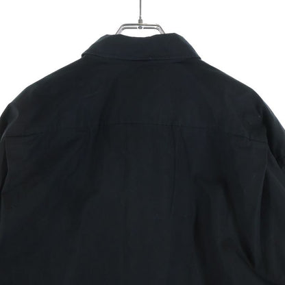 Balenciaga Quest Large Fit Shirts Oversize Front Logo Embroidery Long Sleeve
