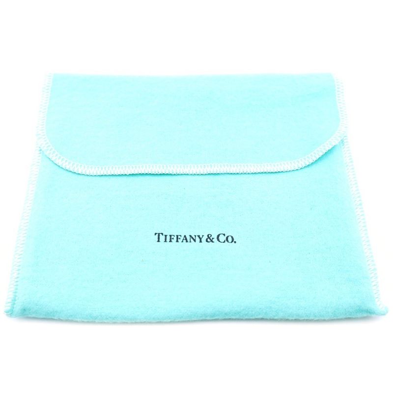 Tiffany & Co Passport Case Leather Blue