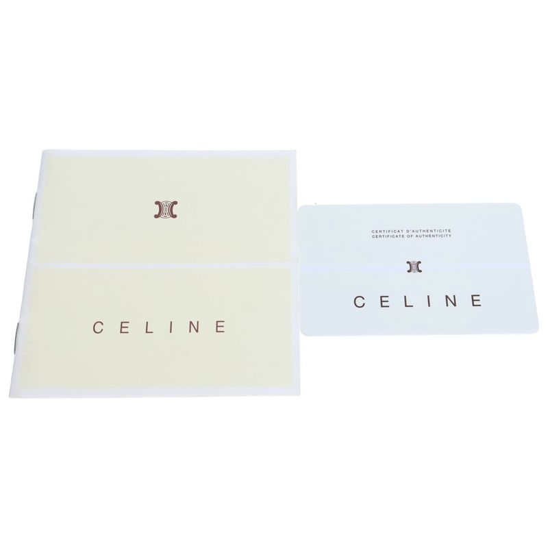 Celine Macadam Boogie Bag Black Leather Handbag