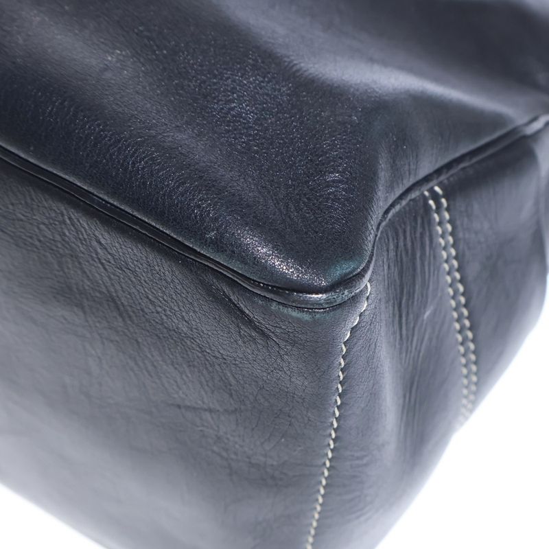 Celine Macadam Boogie Bag Black Leather Handbag