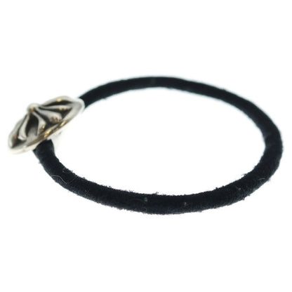 Chrome Hearts Hairband Old Cross Ball Headband Hair Tie Concho Old Silver