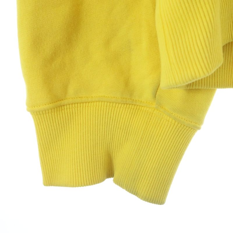 Dior CD Icon Hoodie CD Iron Embroidery Pullover Sweatshirt Yellow Sweater