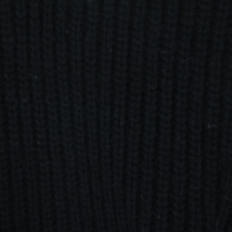 Hermes Series Plate Cashmere Knit Sweater Black