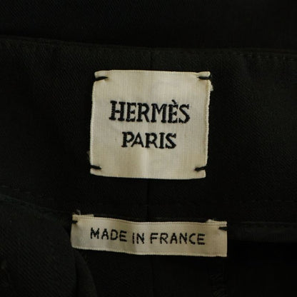 Hermes Straight Trousers Pants Black