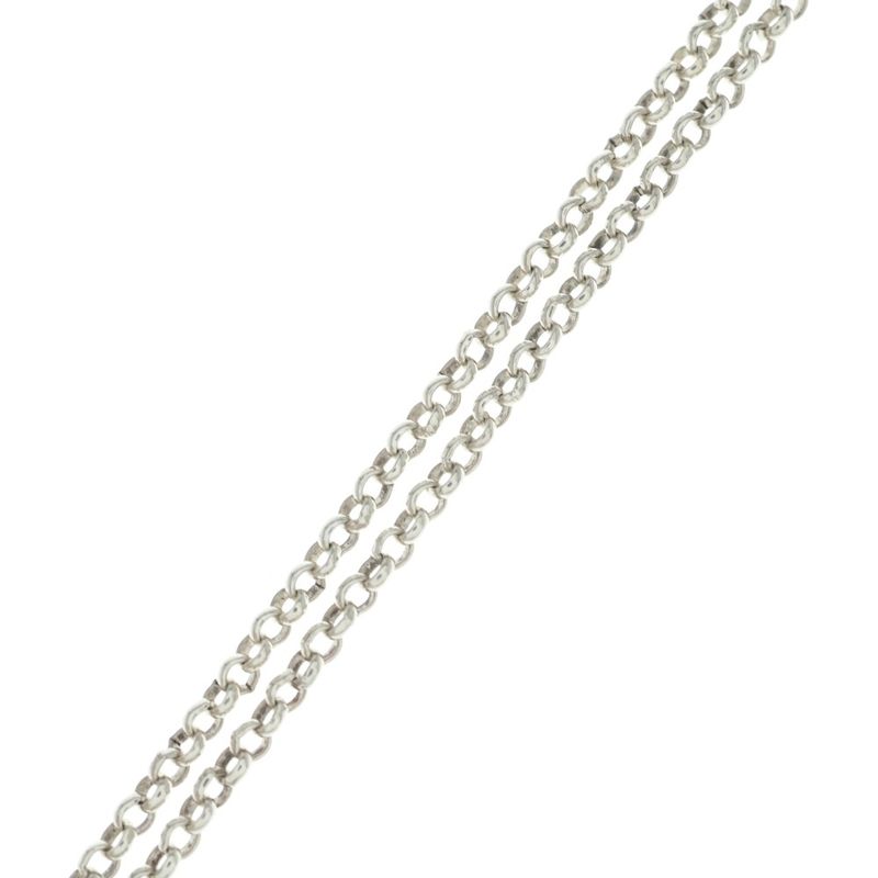 Chrome Hearts Neckchain Old Roll Chain Necklace Silver