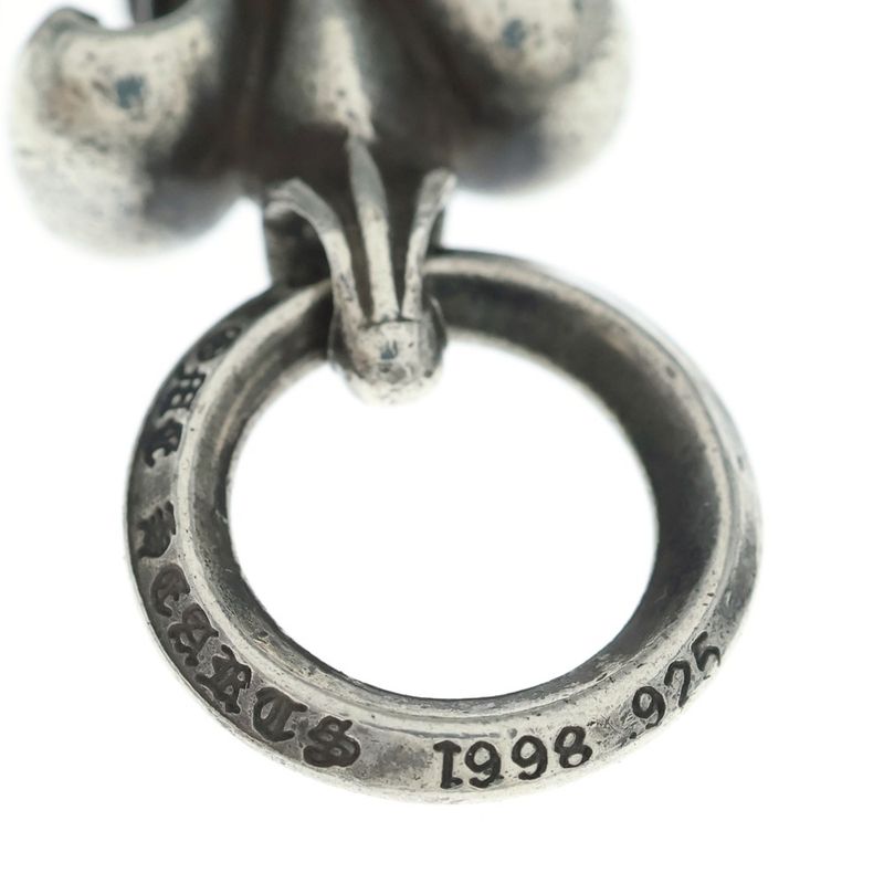 Chrome Hearts BS Fluer Charm BS Pendant Silver Necklace