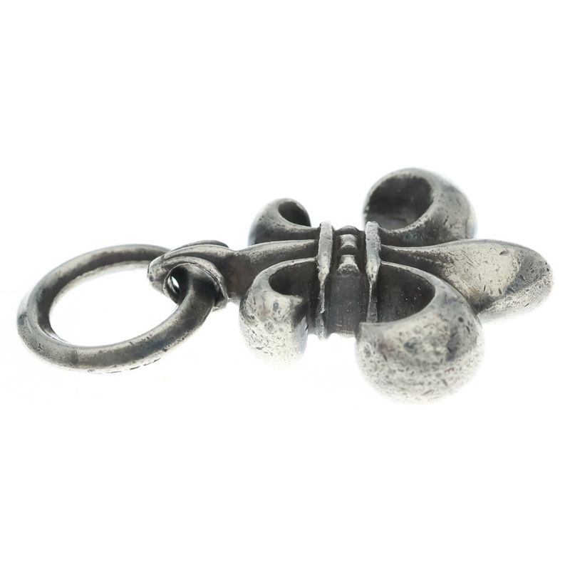 Chrome Hearts BS Fluer Charm BS Pendant Silver Necklace