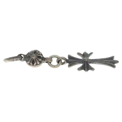 Chrome Hearts Tny CH Crs 1 Ball Tiny CH Cross Charm Pendant Top Silver