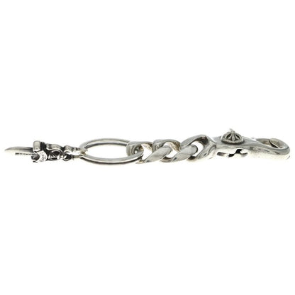 Chrome Hearts Clp Chn Classic-s Short Classic Link Key Chain Silver Necklace