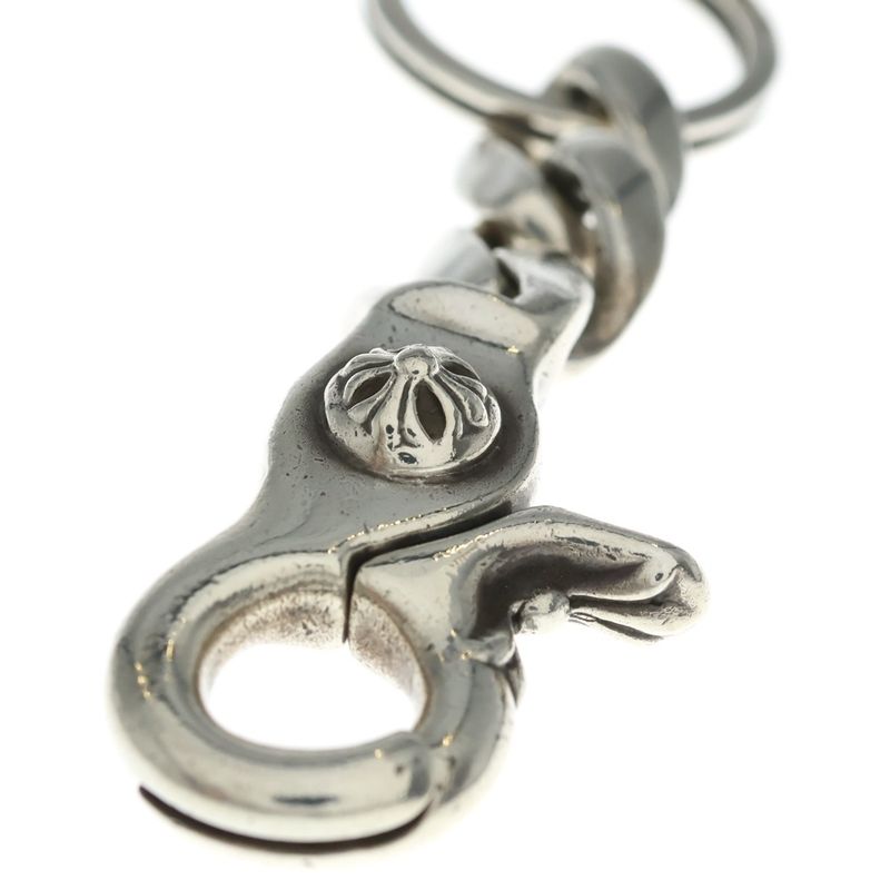 Chrome Hearts Clp Chn Classic-s Short Classic Link Key Chain Silver Necklace