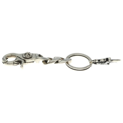 Chrome Hearts Clp Chn Classic-s Short Classic Link Key Chain Silver Necklace