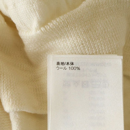 Louis Vuitton Front Embroidery Turtleneck Knit Sweater White Zll