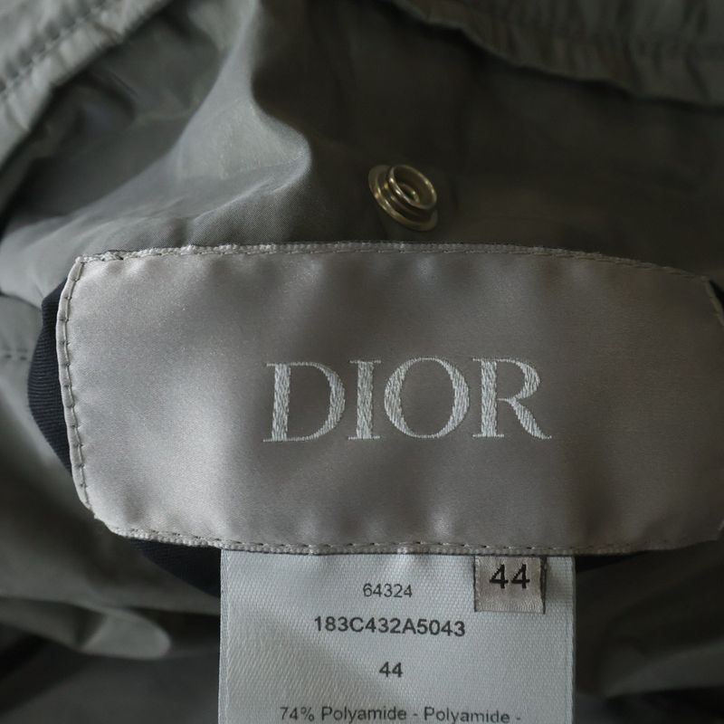 Dior Oblique Reversible Bomber Jacket Gray