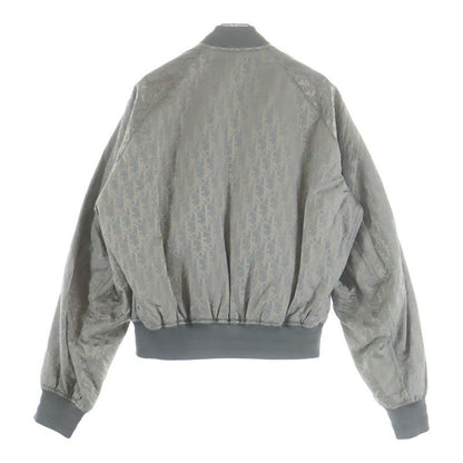 Dior Oblique Reversible Bomber Jacket Gray
