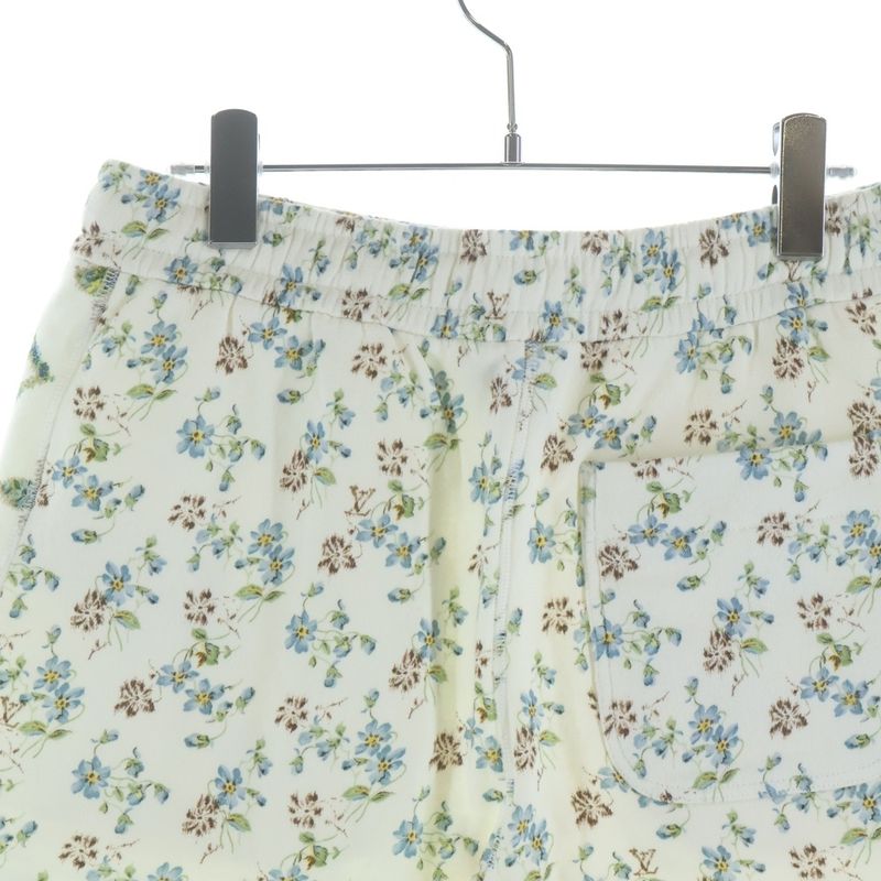 Louis Vuitton Remix Floral Print Bermuda Shorts White